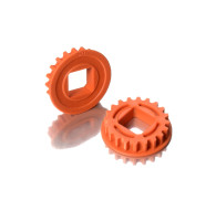 FIXED PULLEY FOR LAYSHAFT WITH BEARINGS 20T - GRAPHITE (2) - 305578-O