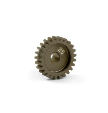 NARROW ALU PINION GEAR - HARD COATED 25T / 48 - 305925 - XRAY