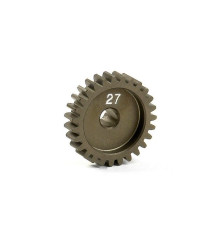 NARROW ALU PINION GEAR - HARD COATED 27T / 48 - 305927 - XRAY