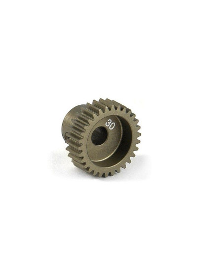 NARROW ALU PINION GEAR - HARD COATED 30T / 64 - 305980 - XRAY