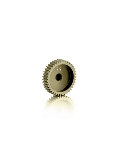 NARROW ALU PINION GEAR - HARD COATED 39T / 64 - 305989 - XRAY