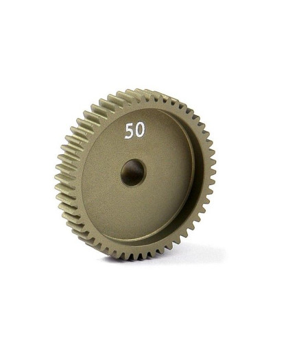 NARROW ALU PINION GEAR - HARD COATED 50T / 64 - 306000 - XRAY