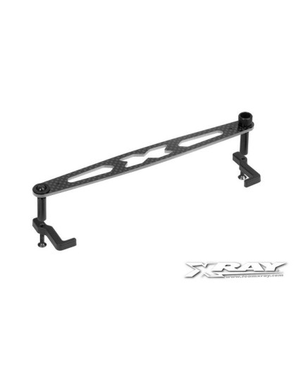 T4 GRAPHITE BATTERY STRAP FOR LiPo - SET - 306165 - XRAY