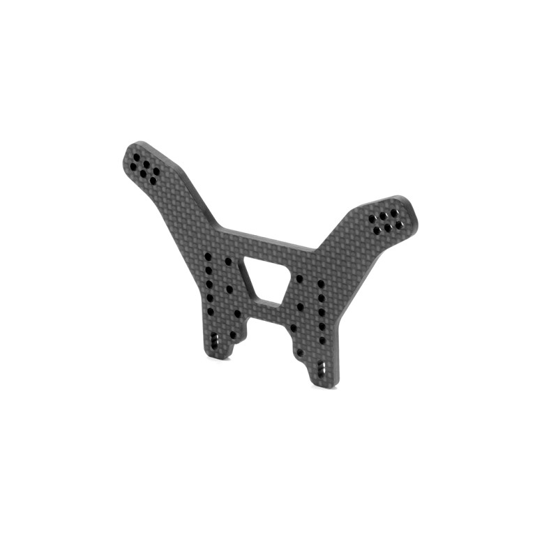 XT4 GRAPHITE SHOCK TOWER HS BULKHEAD - REAR - 3.5MM - XRAY - 363086