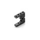 X4 ALU SERVO MOUNT - BLACK - V2 - XRAY - 306206-L