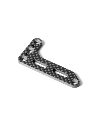 Support de servos flottant carbone 3.0mm - XRAY - 306234