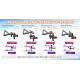Support supérieur servo flottant carbone - XRAY - 306232