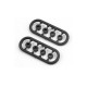 COMPOSITE SET OF SHOCKS SHIMS & NUTS (2) - 308019 - XRAY