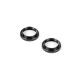 Molette d'amortisseur alu - Noir (2) - XRAY - 308042-K