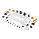 Jeu complet amortisseurs alu ULP (2) - XRAY - 308308-O
