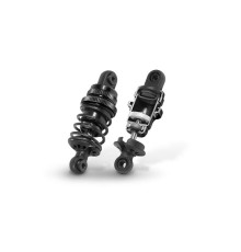 Jeu complet amortisseurs noir T4 (2) - XRAY - 308307-K