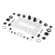 Jeu complet amortisseurs alu ULP Noir (2) - XRAY - 308308-K
