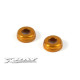 ALU CAP FOR XRAY SHOCK BODY 308322 - ORANGE (2) - 308327-O - XRAY