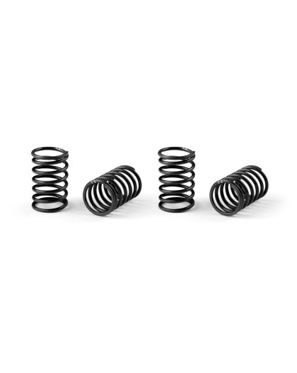 XRAY SPRING-SET D 1.7 (25 LB) C 3.6 BLACK (4) - 308386 - XRAY