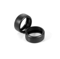 TIRES XXT-M W/O BELT FOR LOW GRIP ASPHALT (2) - 309612 - XRAY
