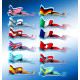 XRAY ALUMINUM 1/10 TOURING SET-UP BOARD - LIMITED EDITION INCLUDING-3