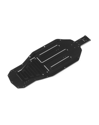 XT2'23/XB2'23 ALU CHASSIS WITH BENT SIDES 2.5MM LONG - XRAY - 321115