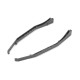 Bavettes latérales D + G - Longue - Graphite - XRAY - 321255-G