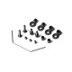 XB2 ANTI-ROLL BAR FRONT 1.0MM SET - 322400 - XRAY