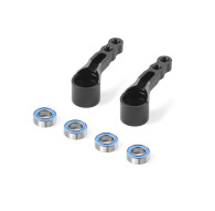 ALU STEERING ARM FOR 1-PIECE CHASSIS (2) - XRAY - 322516