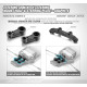 COMPOSITE STEERING PLATE F/R MOUNTING POSITIONS - G - XRAY - 322573-G
