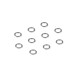 ALU SHIM 3x4.7x0.5MM (10) - XRAY - 322591
