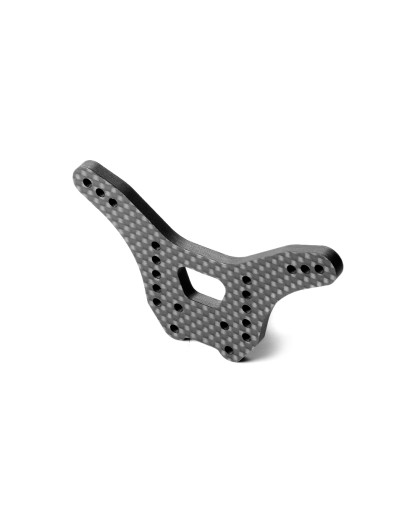 XB2'20 GRAPHITE SHOCK TOWER - LCG - REAR 4.0MM - 323087 - XRAY