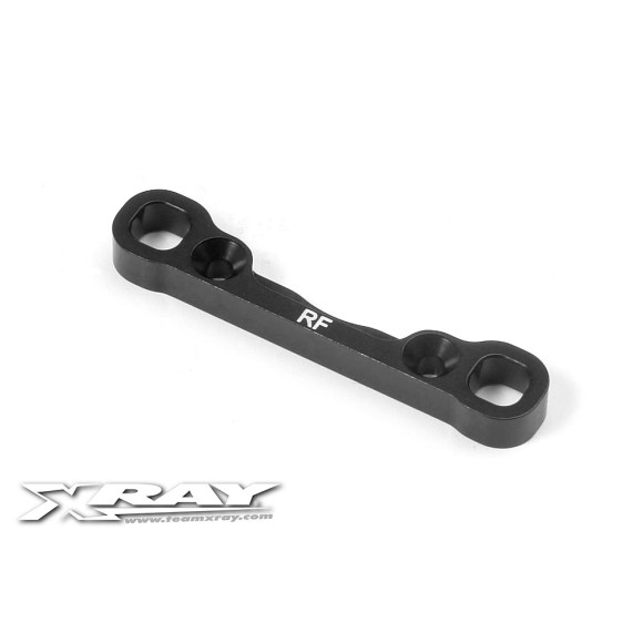 ALU REAR LOWER SUSP. HOLDER - FRONT - 7075 T6 (5MM) - XRAY - 363310