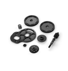 SHORT 2-PAD SLIPPER CLUTCH SET - SHOCKS IN FRONT - 324000 - XRAY