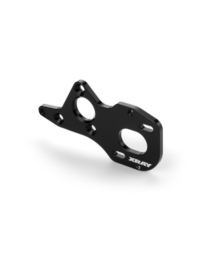 ALU FRONT-MID MOTOR (3 G.) PLATE - LOWERED -2MM - SWISS 7075 T6 (3MM)