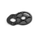 ALU MID & REAR MOTOR PLATE - SHORT ROD - SWISS 7075 T6 (3MM) - 324014