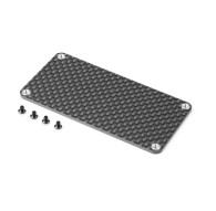 GRAPHITE PLATE FOR ELECTRONICS 1-PIECE CHASSIS - SET - XRAY - 326149