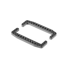 Bride batterie carbone basse (2) - XRAY - 326178