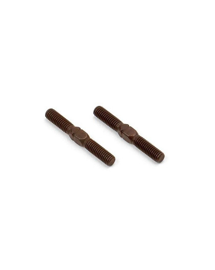 ADJ. TURNBUCKLE L/R 22 MM - HUDY SPRING STEEL™ (2) - 332630 - XRAY