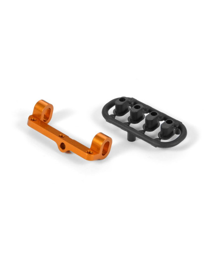 ALU UPPER ARM HOLDER - SWISS 7075 T6 - SET - RIGHT - 332731 - XRAY