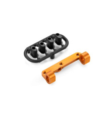 ALU UPPER ARM HOLDER - SWISS 7075 T6 - SET - LEFT - 332740 - XRAY