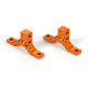 ALU UPPER CLAMP REAR - SWISS 7075 T6 - (L+R) - 333037 - XRAY