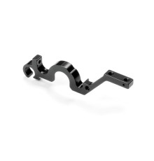 Palier inférieur arrière gauche aluminium - Noir - XRAY - 333028