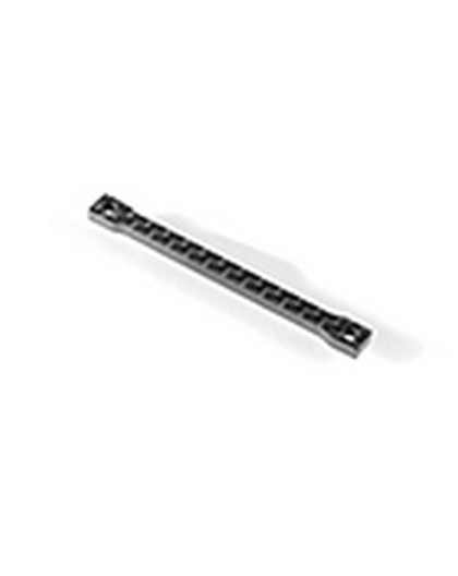 GRAPHITE REAR BULKHEAD BRACE 2.5MM - 333054 - XRAY