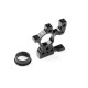 ALU BRAKE STAND - BLACK - SWISS 7075 T6 - SET - XRAY - 334015