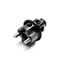 ALU LIGHTWEIGHT BRAKE DISK ADAPTER BLACK - XRAY - 334142