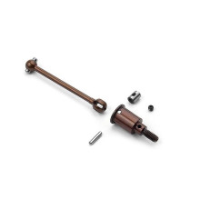 CVD DRIVE SHAFT - REAR - SET - HUDY SPRING STEEL™ (1) - 335305 - XRAY