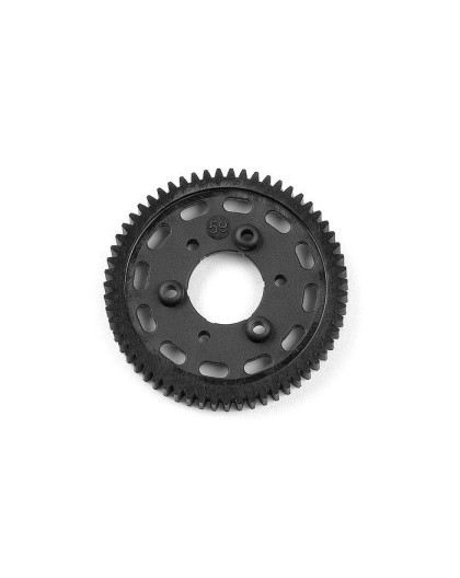 GRAPHITE 2-SPEED GEAR 59T (1st) - 335659 - XRAY