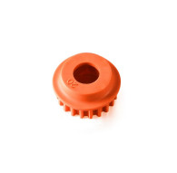 LOW FRICTION COMPOSITE BELT PULLEY 20T - 2-SPEED-CENTER - GRAPHITE-33