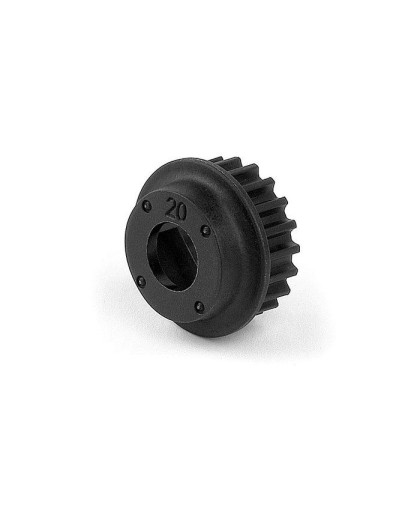 COMPOSITE BELT PULLEY 20T - 2-SPEED-CENTER - 335810 - XRAY