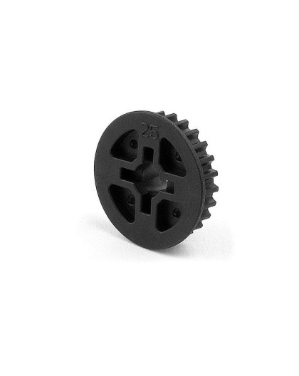COMPOSITE BELT PULLEY 25T - MID-SIDE - 335885 - XRAY