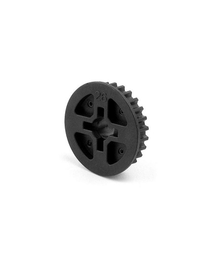 COMPOSITE BELT PULLEY 26T - MID-SIDE - 335886 - XRAY