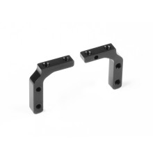 ALU STEERING SERVO MOUNT - BLACK - SWISS 7075 T6 (2) - XRAY - 336131