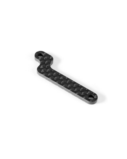 Renfort arrière carbone 2.0mm V2 - XRAY - 336186