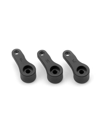 COMPOSITE STEERING SERVO ARMS - SET - 336200 - XRAY